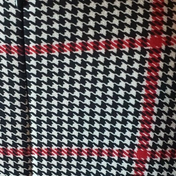 Shelby and Palmer Dress Houndstooth Plaid Fit and Flare Dress Size 14 EUC - Picture 6 of 7